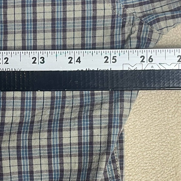 Timberland Weather Gear Mens XL Long Sleeve Button Up Shirt Multicolor Plaid - Picture 6 of 12